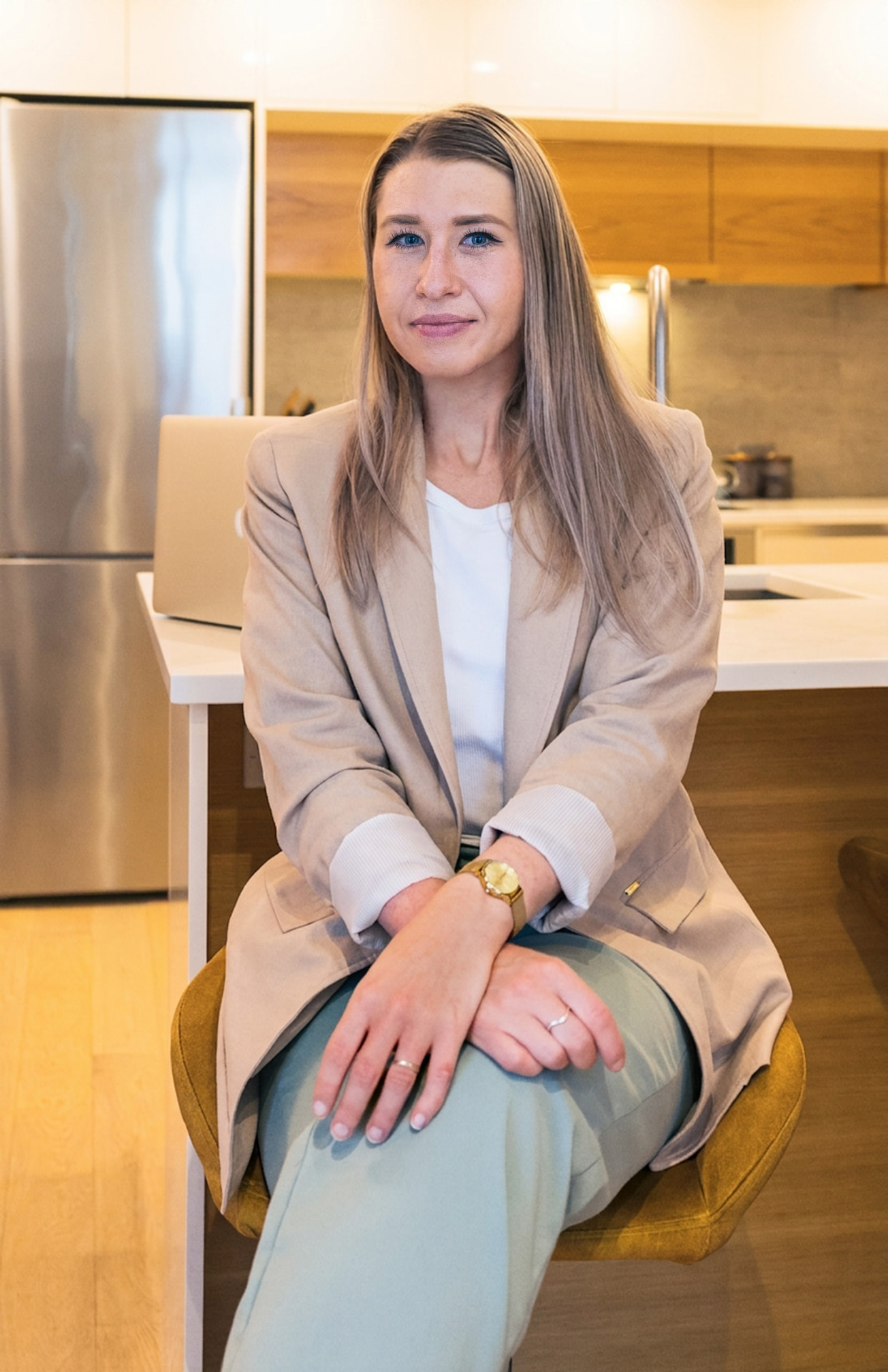 Portrait of Constanze Link, certified nutrition coach